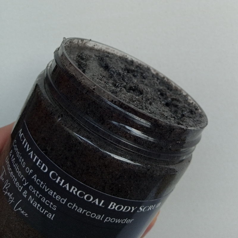 Activated Charcoal Jumbo Body Scrub