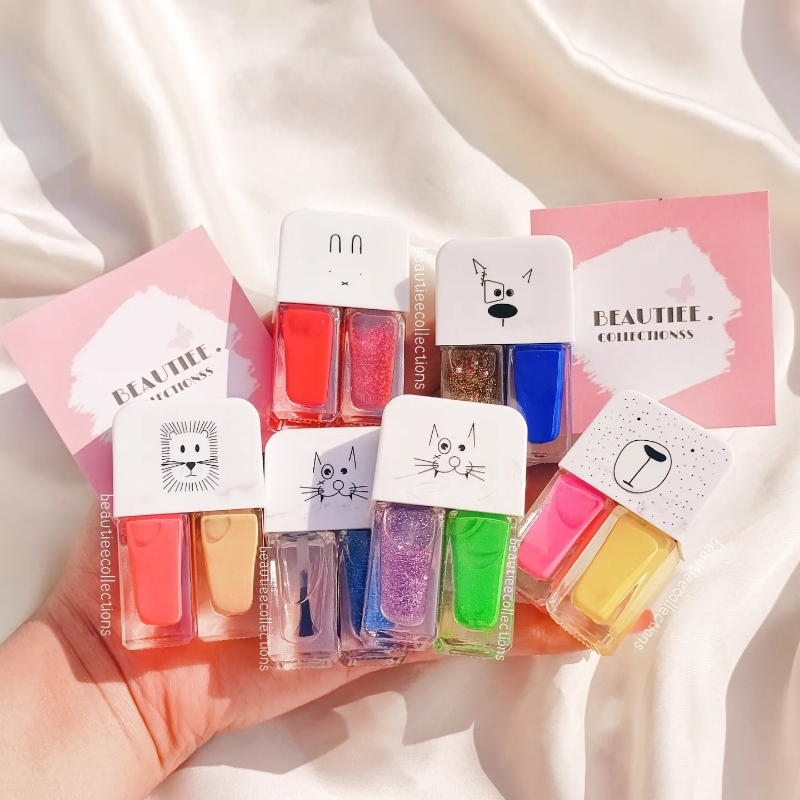 2 in 1 nail polish set ( 12 colors )