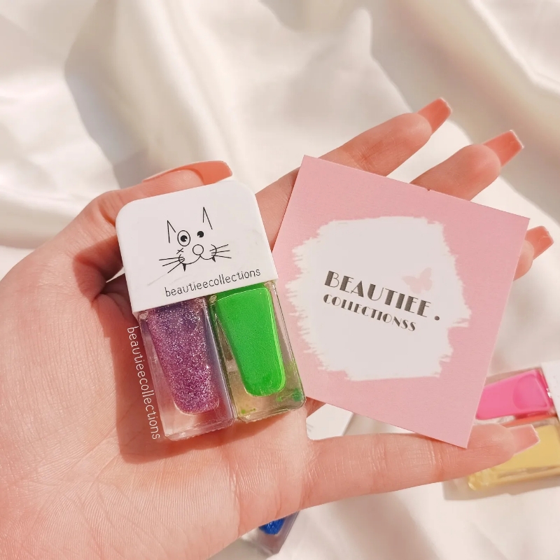 2 in 1 nail polish set ( 12 colors )