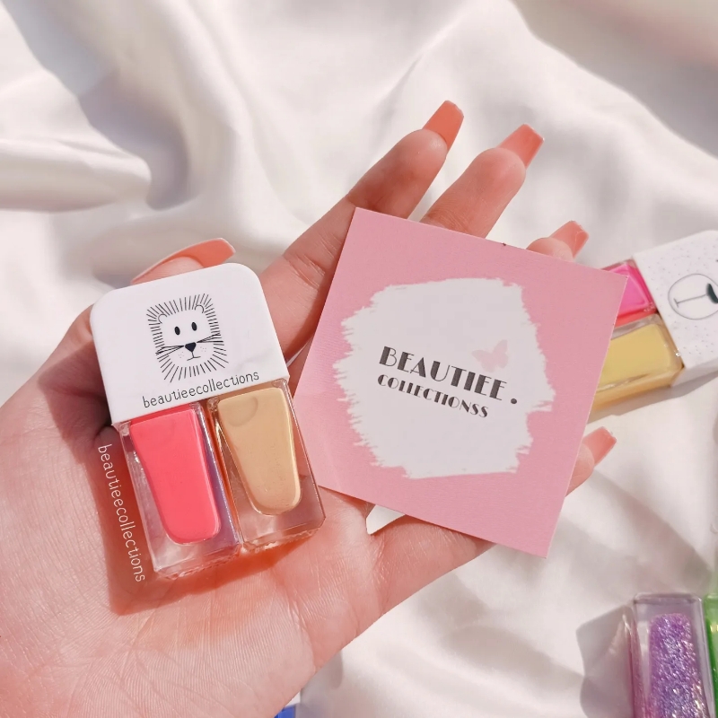 2 in 1 nail polish set ( 12 colors )