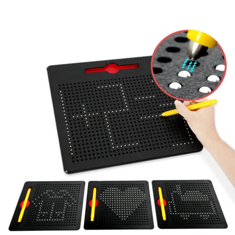 Magnetic Beads With Puzzle