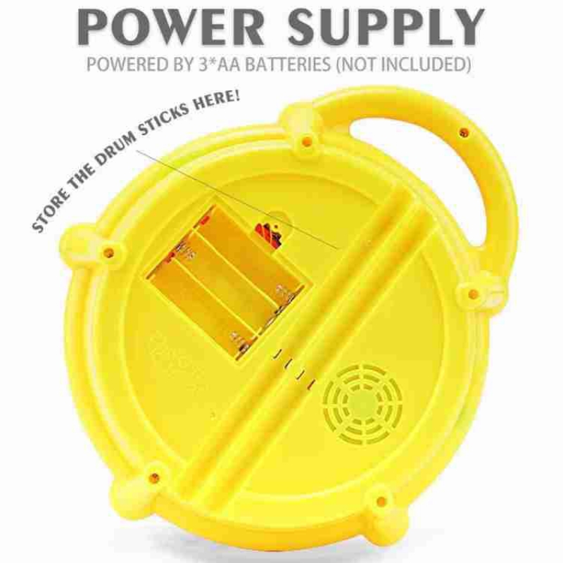 Musical Flash Drum Light & Music