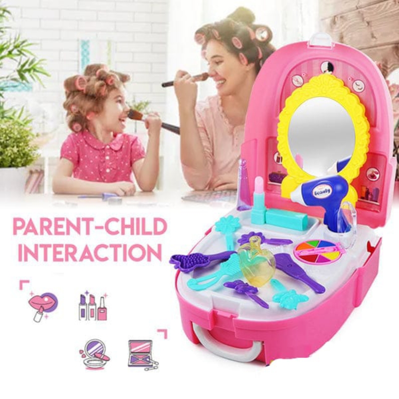 Portable Makeup Set Backpack