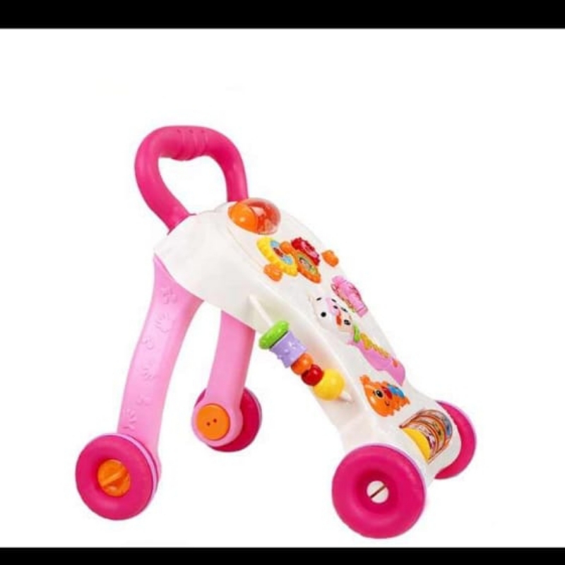 Baby Sit-to-Stand Learning Walker Trolley