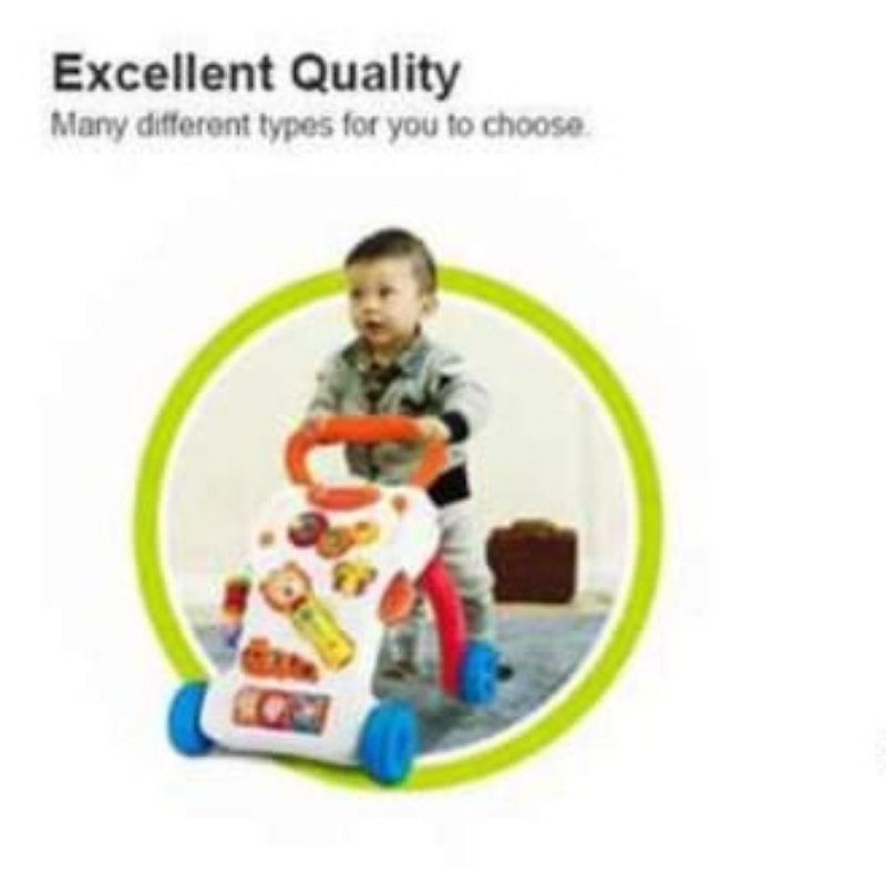 Baby Sit-to-Stand Learning Walker Trolley