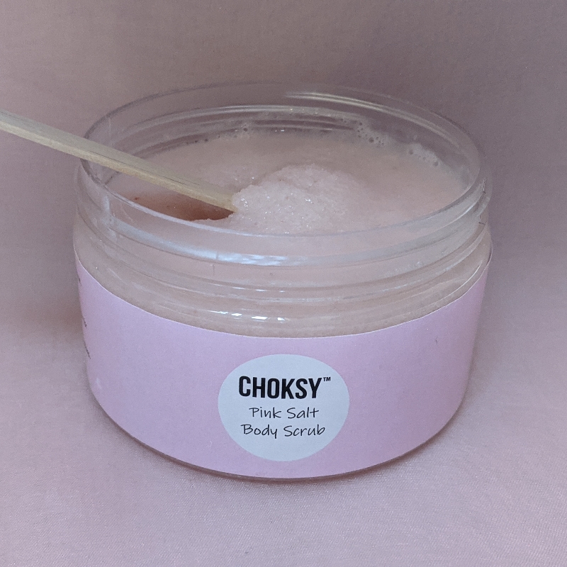 Pink Salt Body Scrub