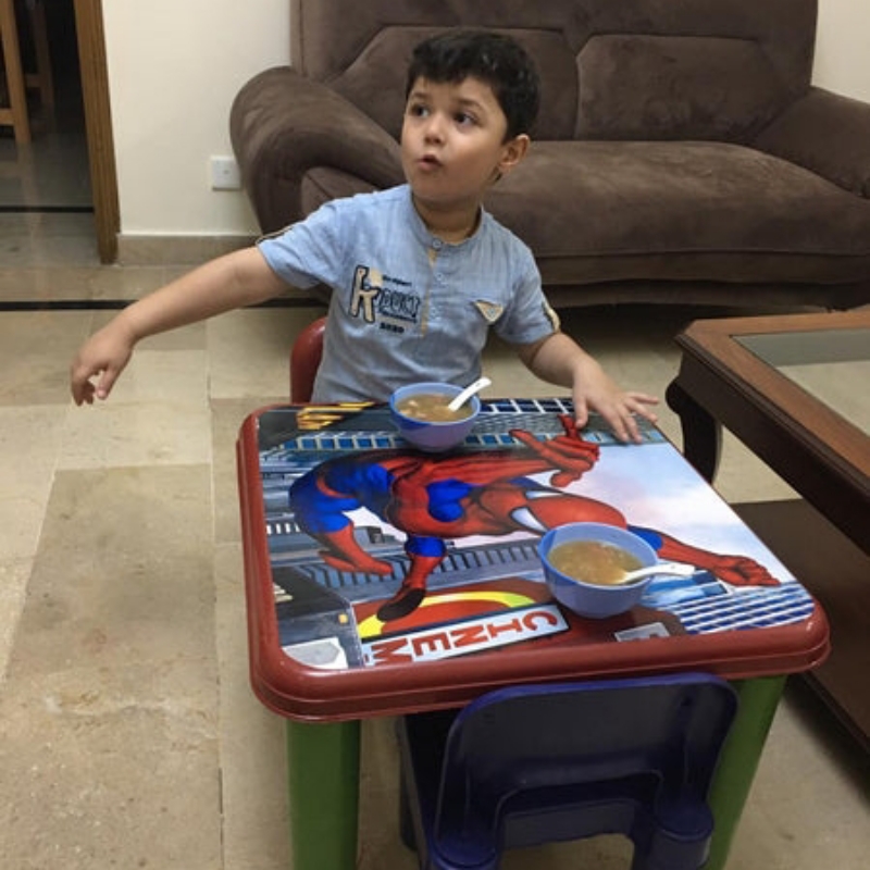 Spiderman Table And Chair