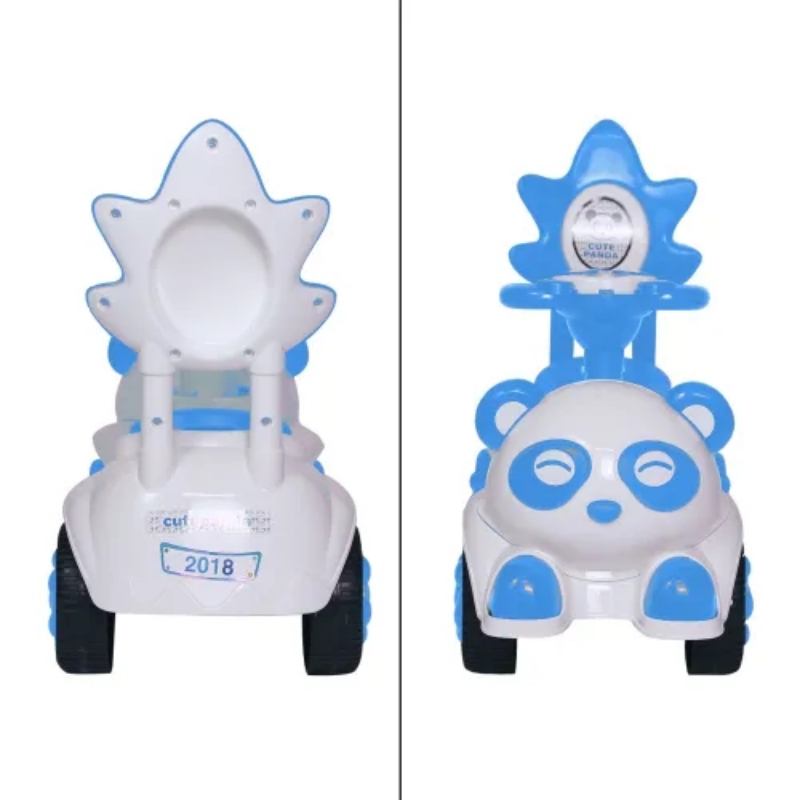Little panda push car