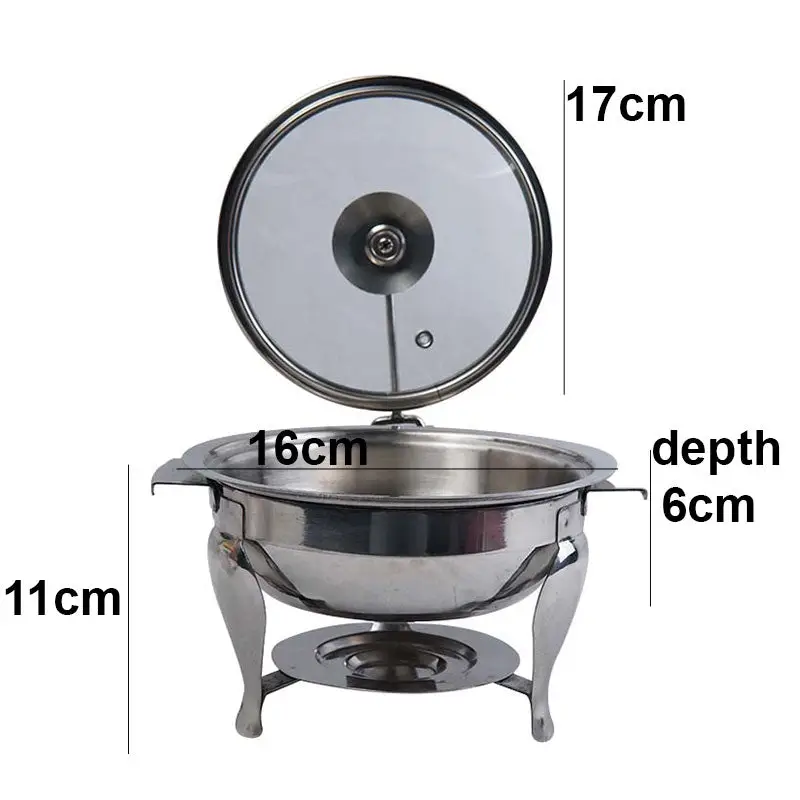 Serving Pot / Serving Dish Stainless Steel Al-Naser