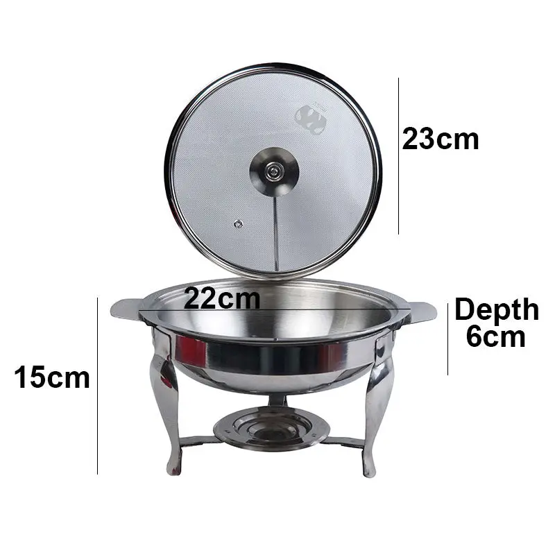 Serving Pot / Serving Dish Stainless Steel Al-Naser