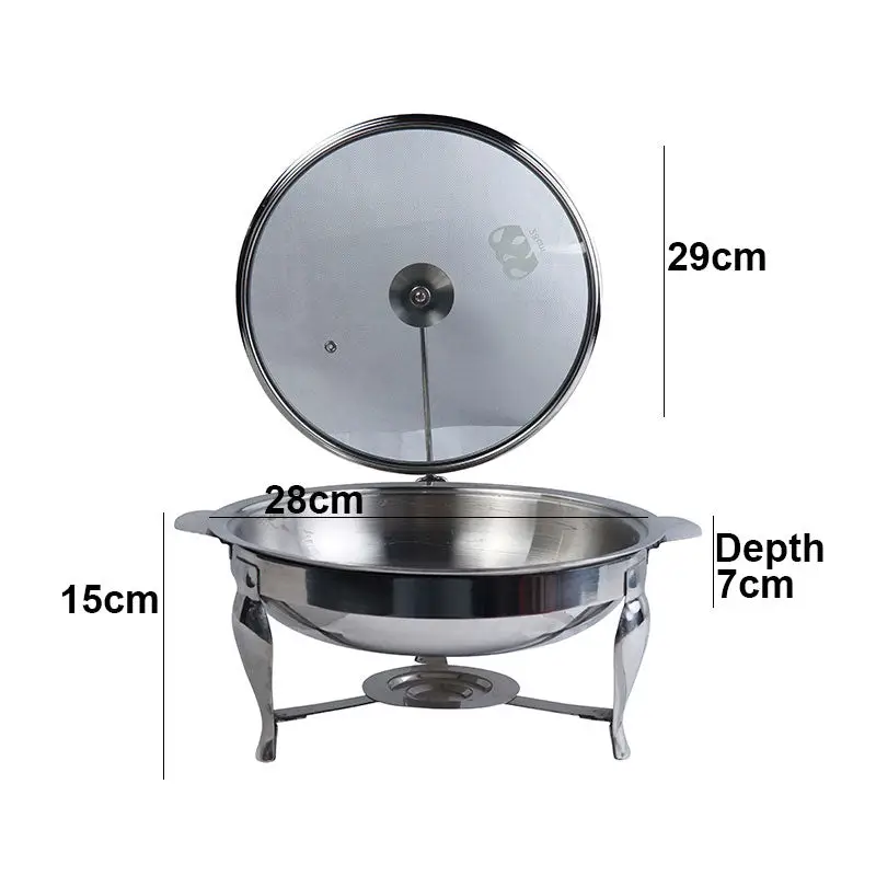 Serving Pot / Serving Dish Stainless Steel Al-Naser