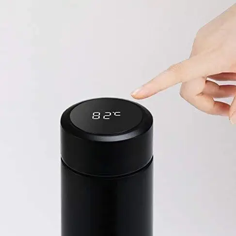 Temperature Display Indicator Insulated Stainless Steel Hot & Cold Flask Bottle, flask bottle,