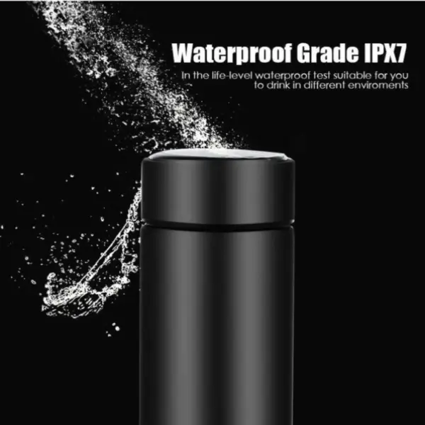 Temperature Display Indicator Insulated Stainless Steel Hot & Cold Flask Bottle, flask bottle,