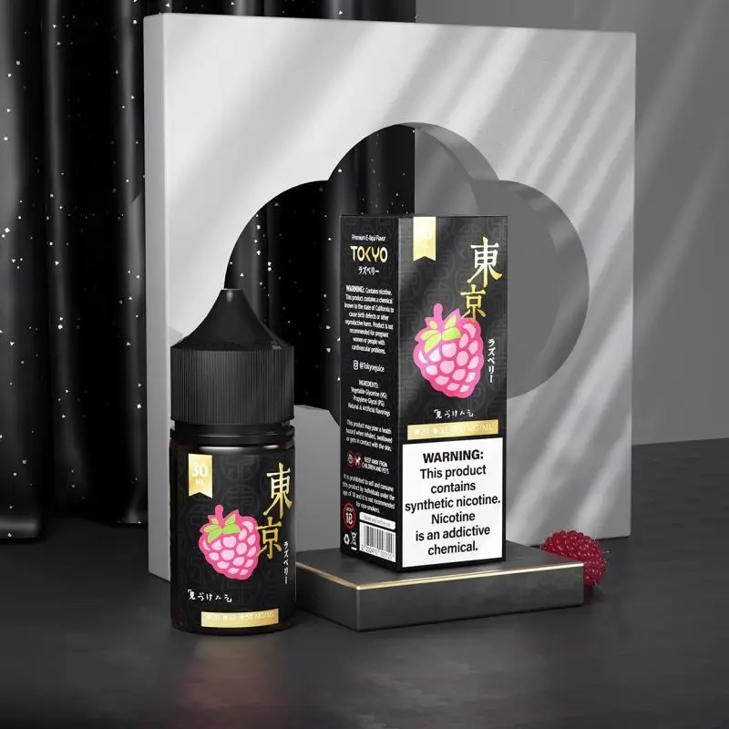Raspberry ice by TOKYO GOLDEN series 30ml bottle