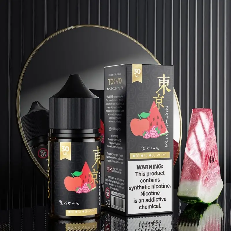 Apple raspberry melon by TOKYO GOLDEN series 30ml bottle