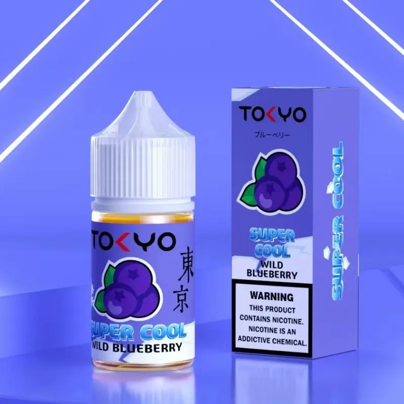 Wild blueberry by TOKYO SUPER COOL series 30ml bottle