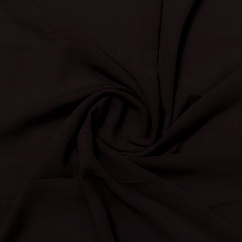 Georgette Chiffon - Choco