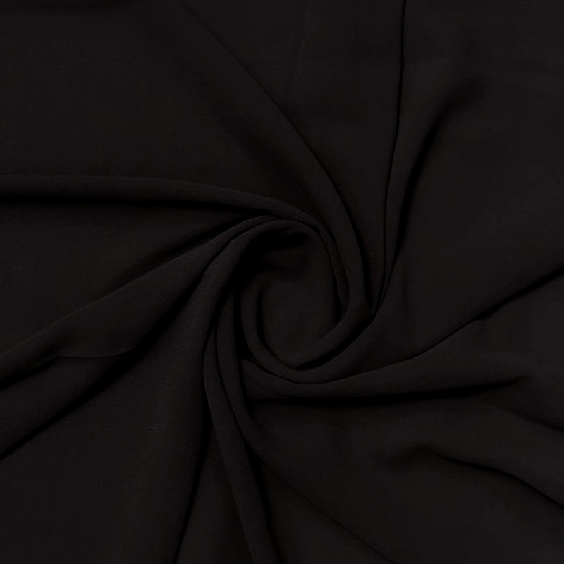 Georgette Chiffon - Dark Grey