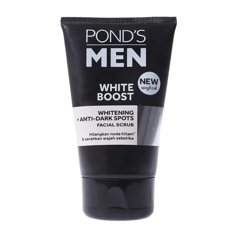 Pond's Men White Boost Facial Scrub  100g