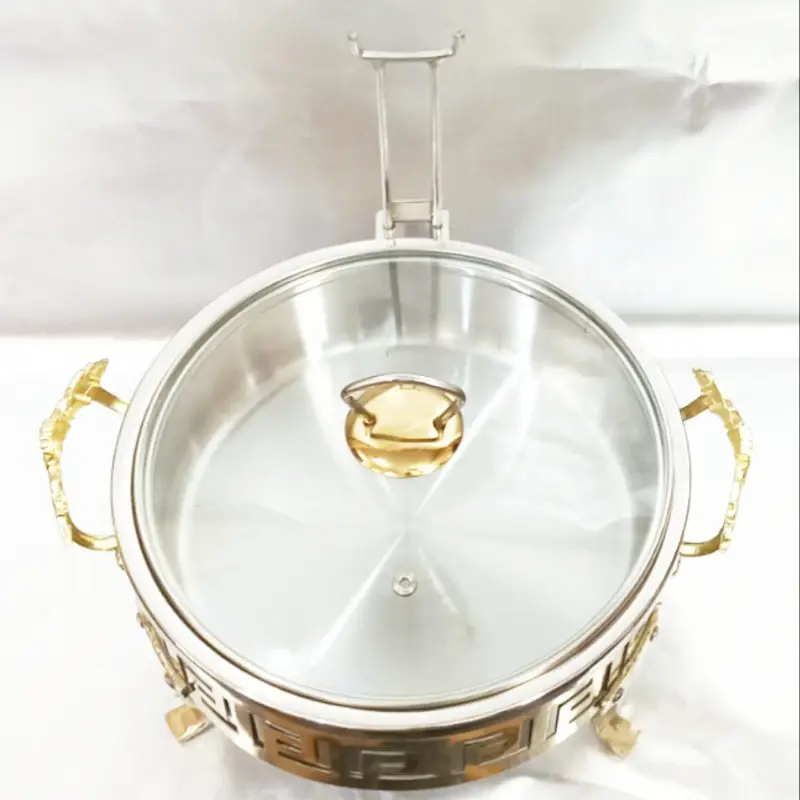 Stainless Steel Shahi Serving Dish Pot