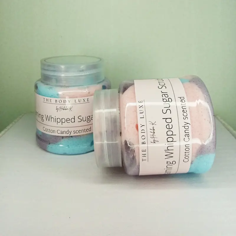 Cotton Candy Scented Body Scrub - Regular size