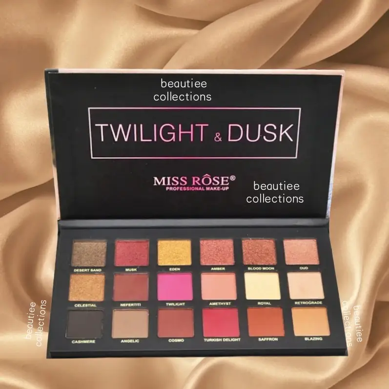 Twilight and Dusk Eyeshadow Palette By Miss Rose