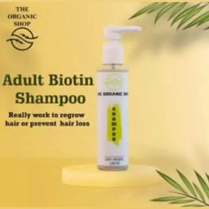 Organic hair oil and shampoo combo