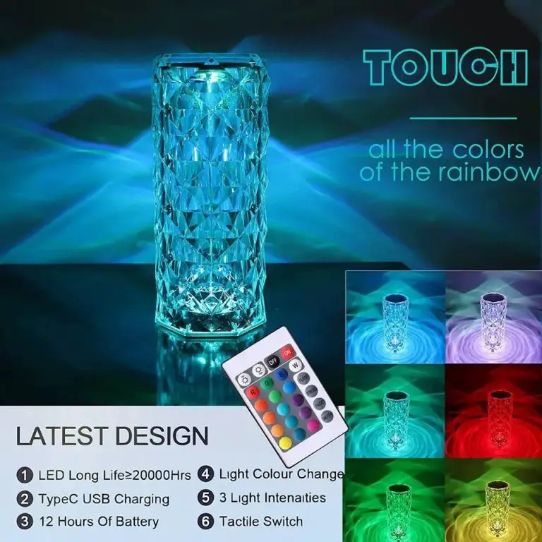 New Unique Style Crystal Diamond Table Lamp