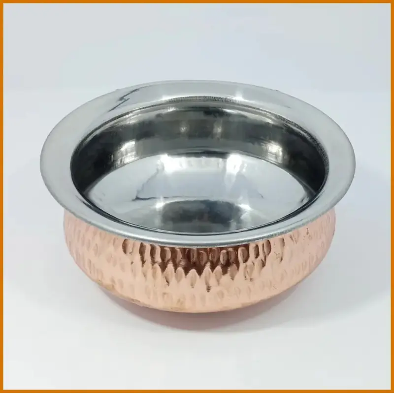 Copper Casserole Serving  Pot