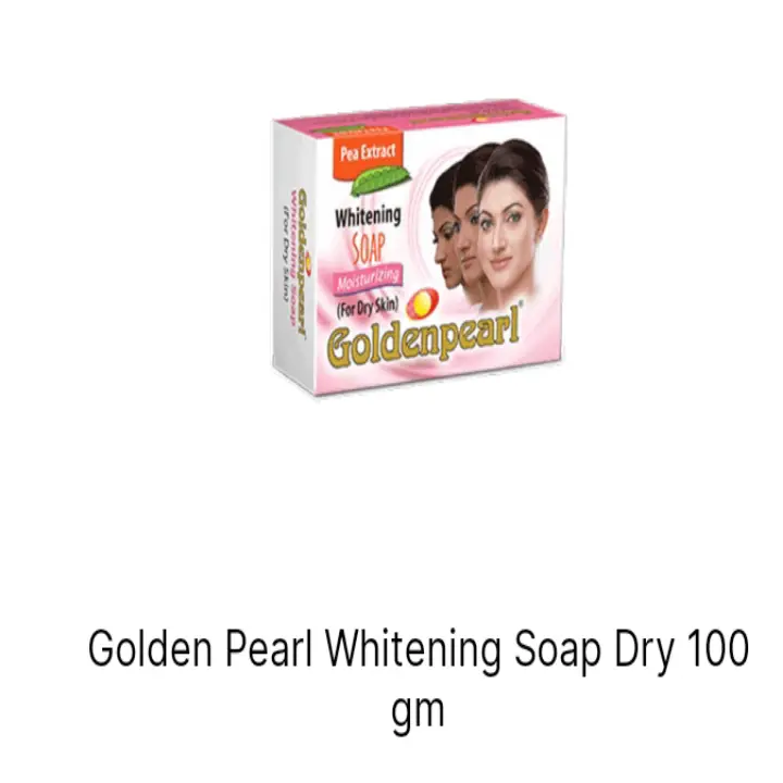 Golden pearl whitening soap Dry 100gm