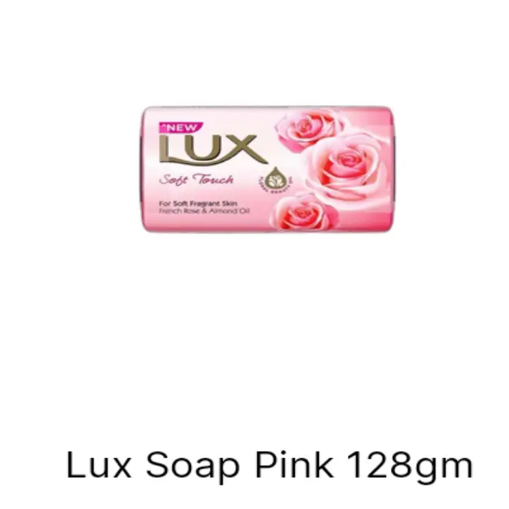 lux soap pink 128gm