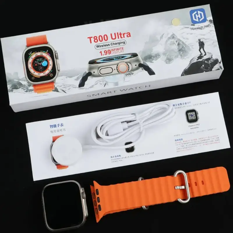 T800 Ultra Smart Watch Series 8 - Bluetooth Call Music Remote Photo Dialing Message Reminder