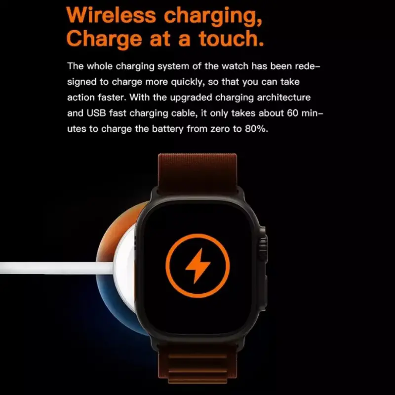 T800 Ultra Smart Watch Series 8 - Bluetooth Call Music Remote Photo Dialing Message Reminder