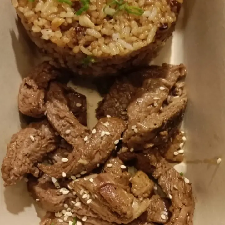 Beef Teriyaki with Garlic Rice