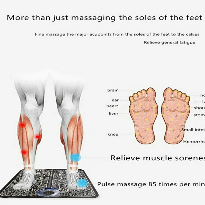 Foot massager mat