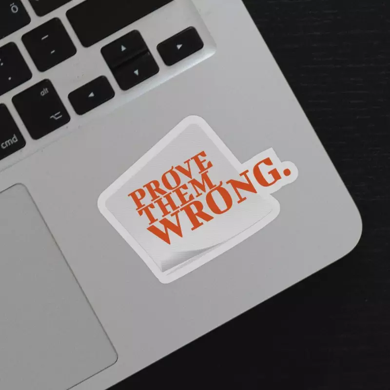 Prove Them Wrong Sticker
