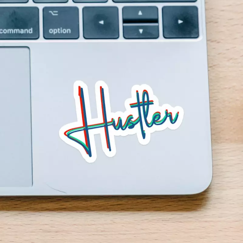 Hustler Sticker