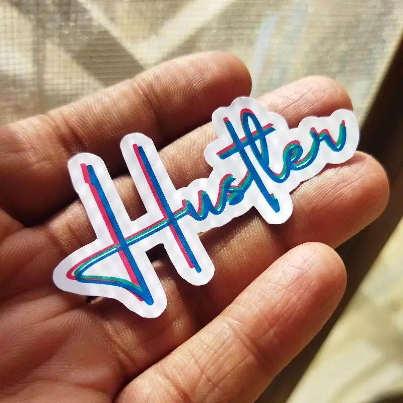 Hustler Sticker