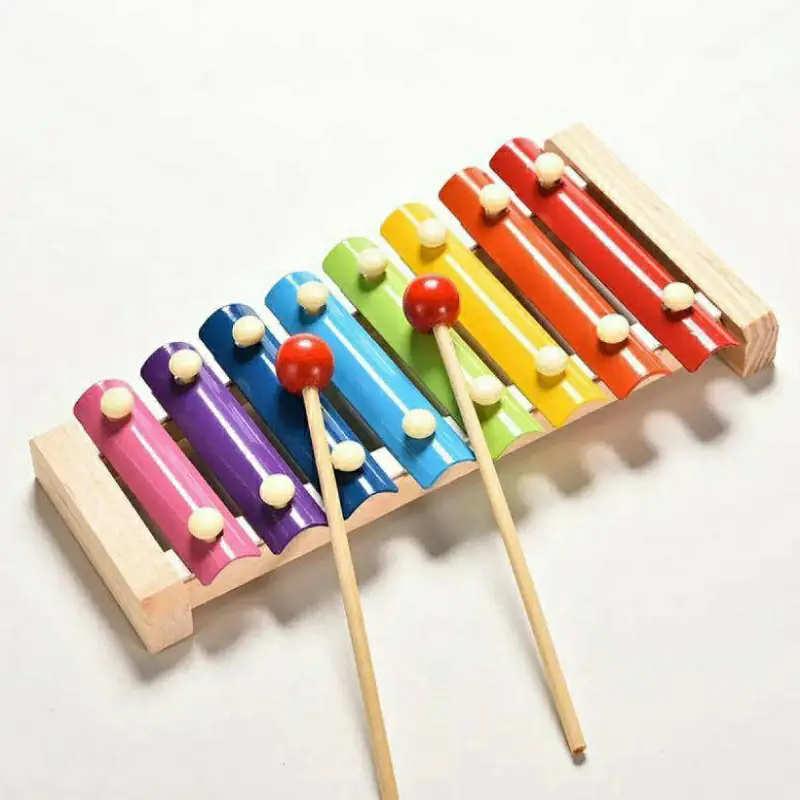 Wooden xylophone for kids