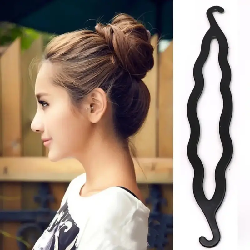 6 Pcs/Set New Hairstyle Braiding Tools Pull- Hair Dispenser Disk Hair Combs Fashion Hair Accessories