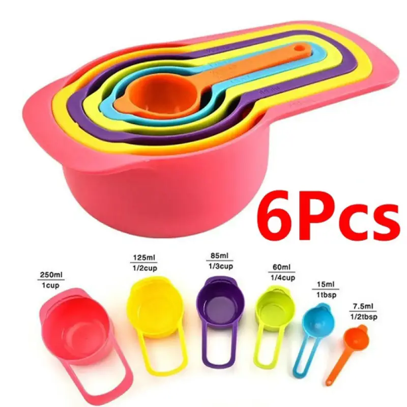 Measuring Spoon 6 Pcs For Kitchen And Other