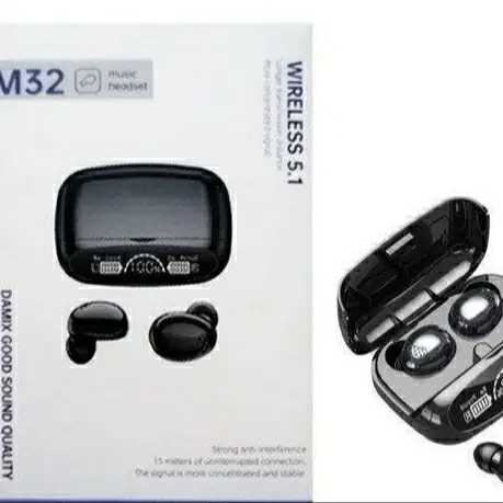 New M32 Wireless Gaming
Earbuds With Digital

Display