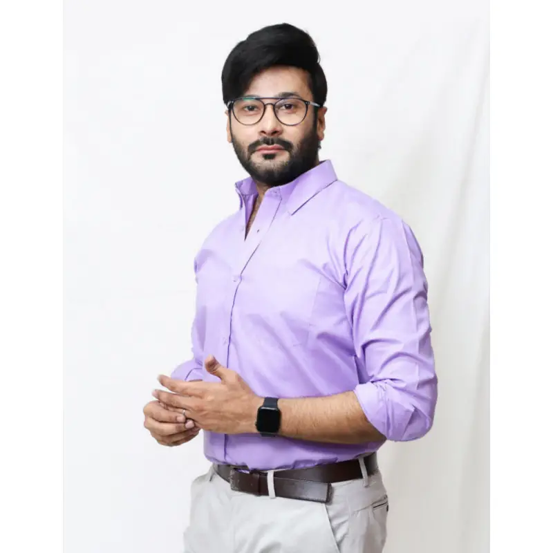 Formal Dress Shirts for Men Premium Parple