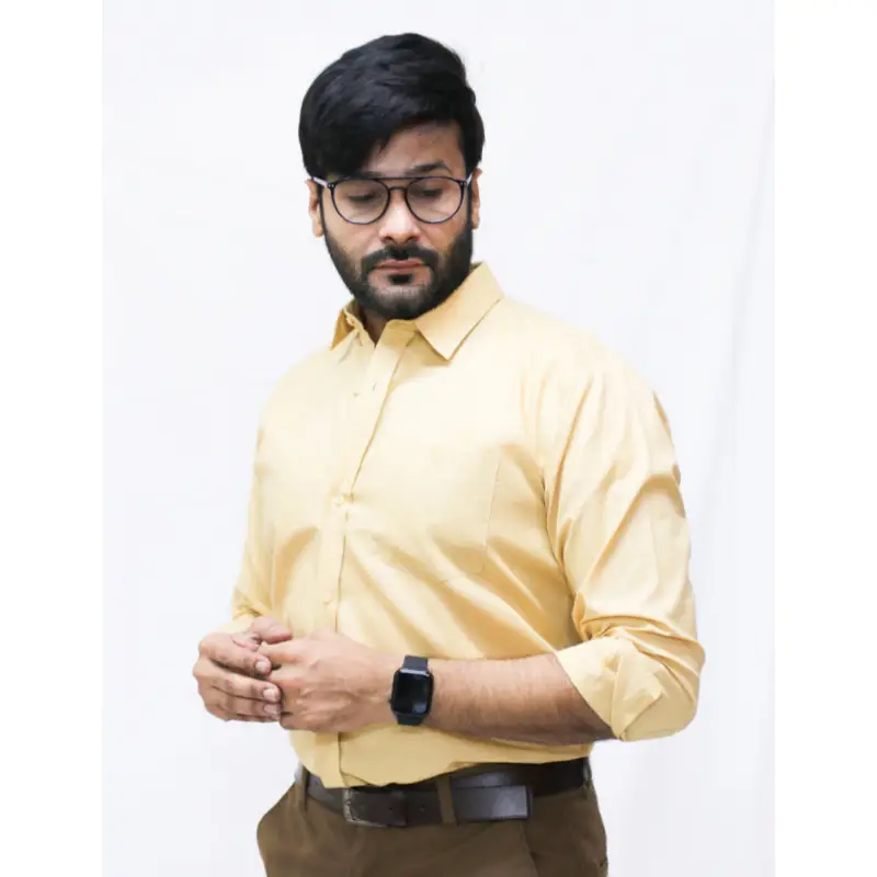 Formal Dress Shirts for Men Premium Fawn