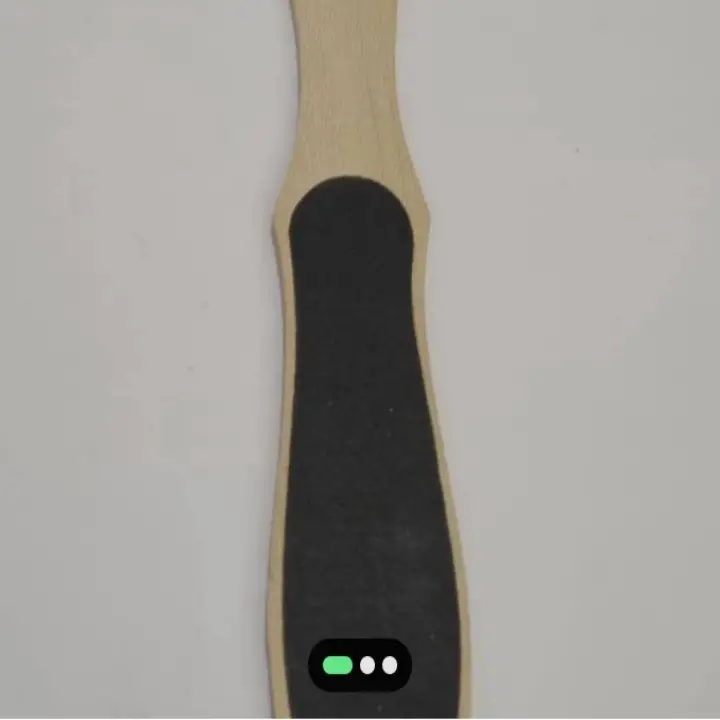 Wooden foot file