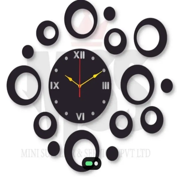 MDF Wall Clock.