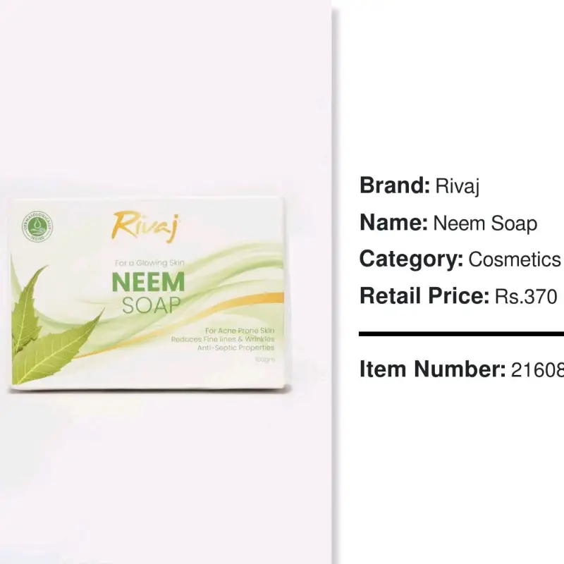 Rivaj uk Neem Soap