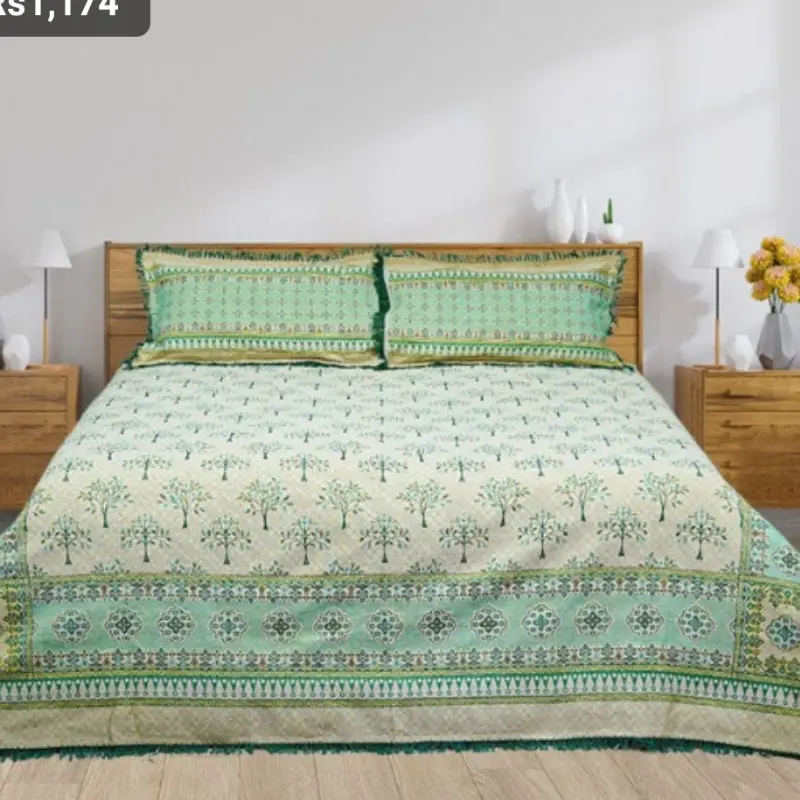 Gul text bedsheets  double
