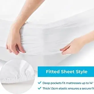 Waterproof Mattress Cover Cotton Terry
