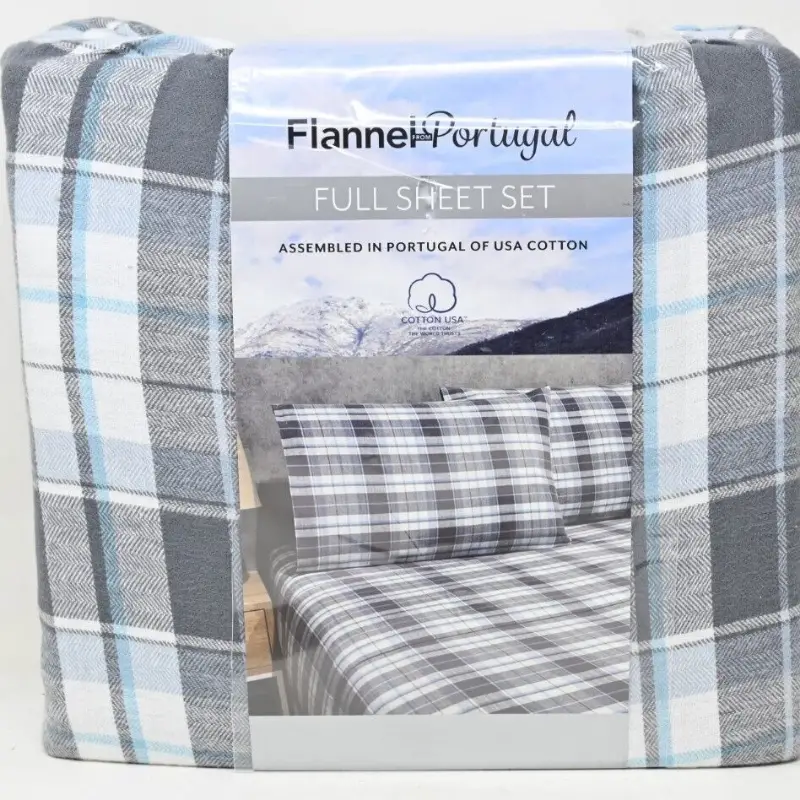 Fitting sheet flannel king/double/single